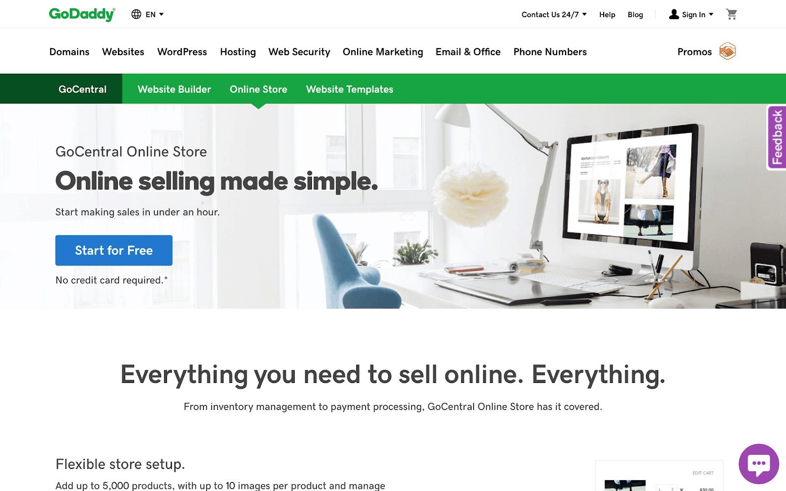 Godaddy Ecommerce