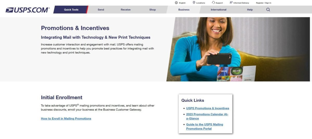 usps incentives and promotions