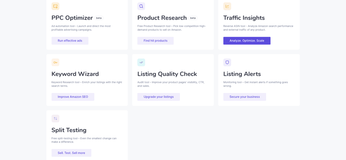 Sellzone Dashboard