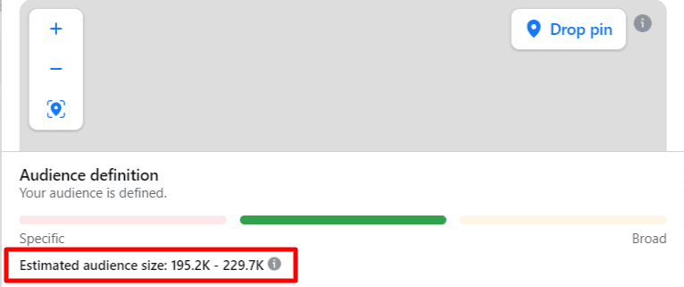 Facebook Audience Size