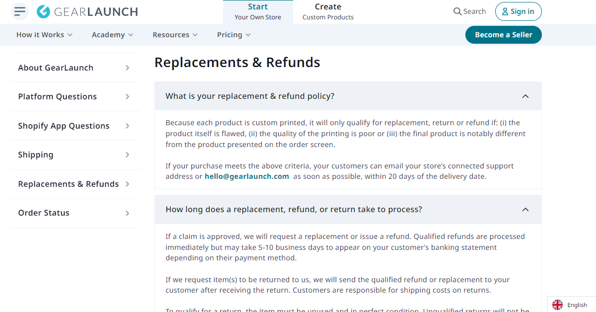 Gearlaunch Refund Page 2024 1