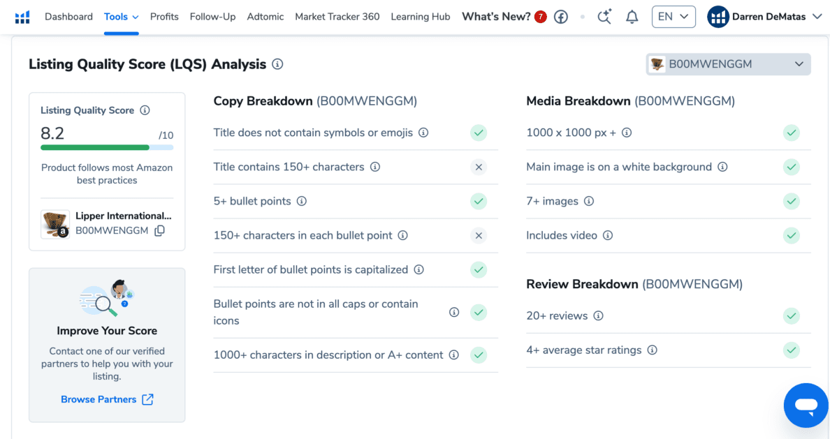 Listing Analyzer 2