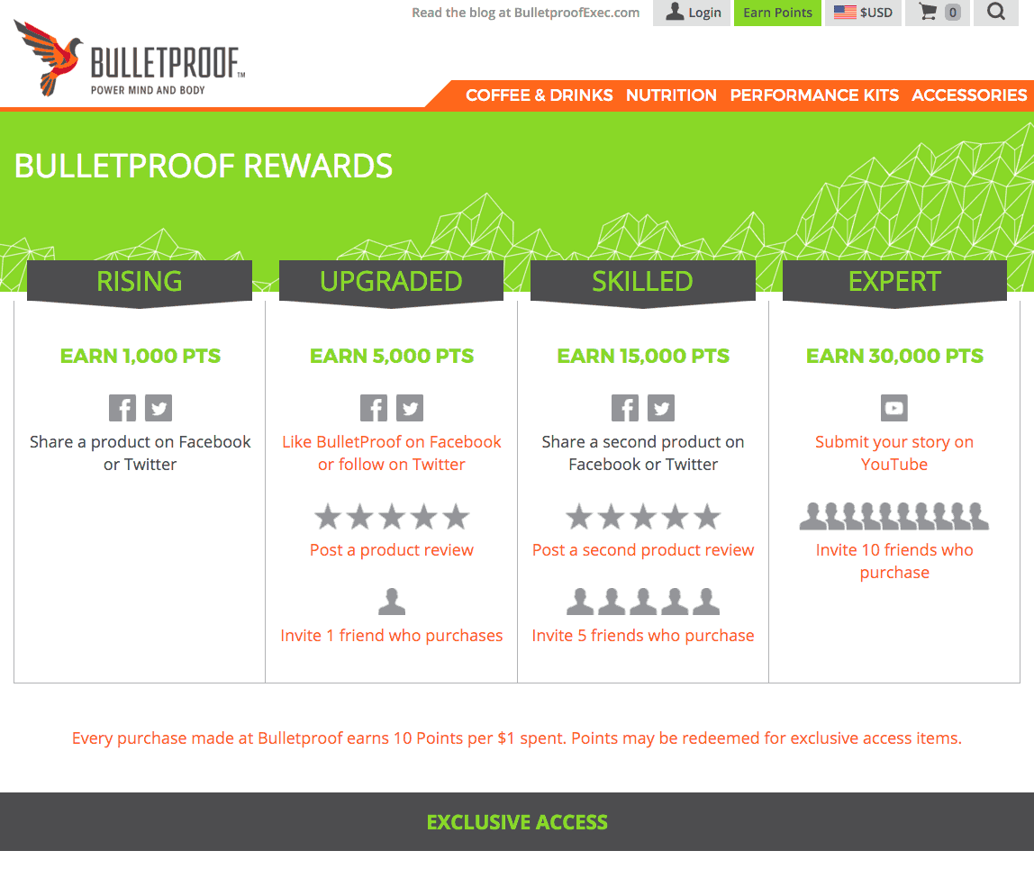 BulletProof: Milestones and exclusive