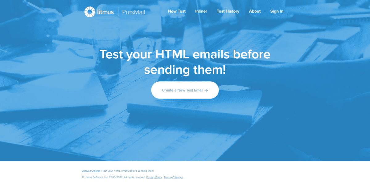 Putsmail Homepage