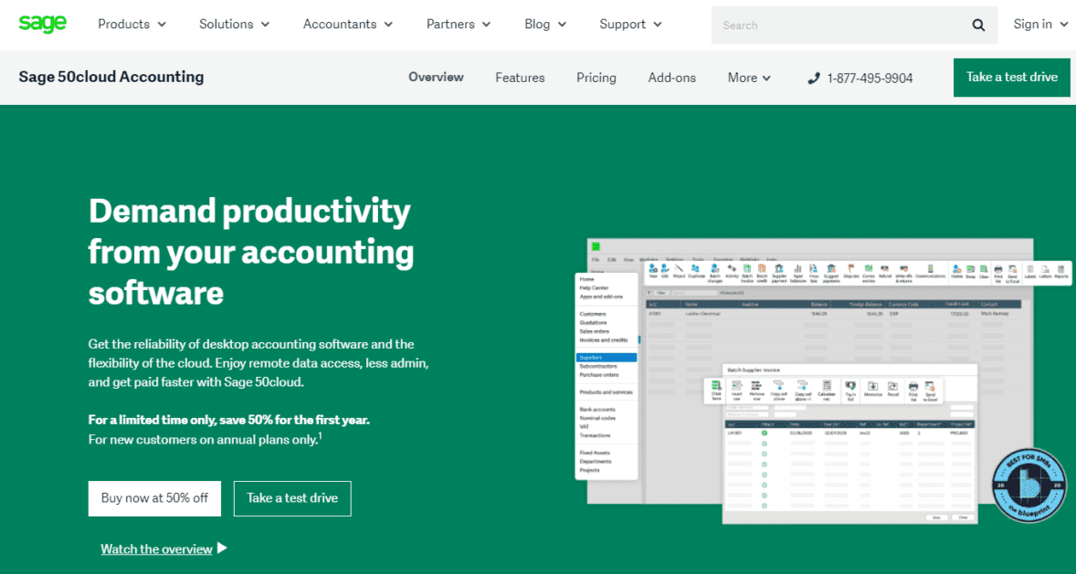 Sage 50cloud Accounting Sage Us